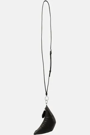 LEMAIRE Croissant leather cross-body purse