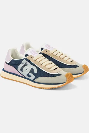 Dolce & Gabbana Logo suede sneakers