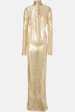 Ilkyaz Ozel Sequined gown