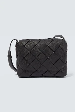 Bottega Veneta Diago Intreccio leather crossbody bag