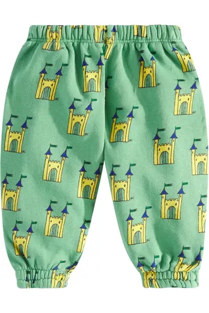 Bobo Choses Baby Faraway Castle cotton sweatpants