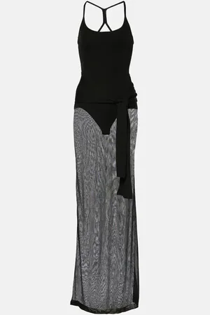 Jacquemus La Robe Maille Nodo embellished gown