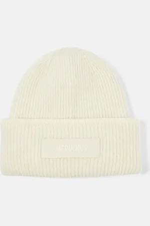 Jacquemus Le Bonnet alpaca and wool-blend beanie