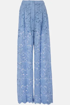 Dolce & Gabbana Lace wide-leg pants