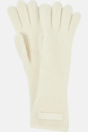 Jacquemus Alpaca and wool-blend gloves