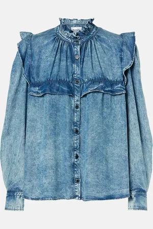 Marant Etoile Idety ruffled shirt