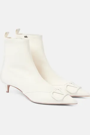VALENTINO GARAVANI VLogo Signature 40 leather ankle boots