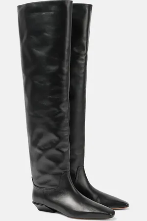 PARIS TEXAS Bettina leather over-the-knee boots