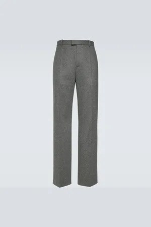 Bottega Veneta Wool flannel straight pants