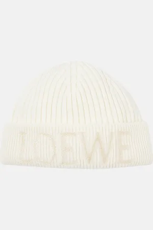 Loewe Logo wool beanie