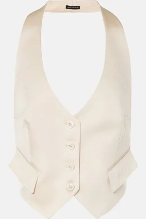 Tom Ford Silk and wool twill vest