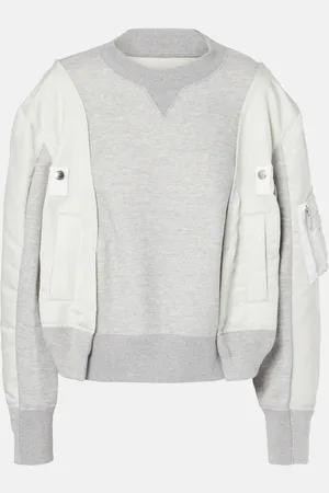 SACAI Cotton-blend sweater