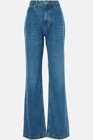 Ami Mid-rise wide-leg jeans