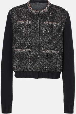 Giambattista Valli Sequined wool cardigan
