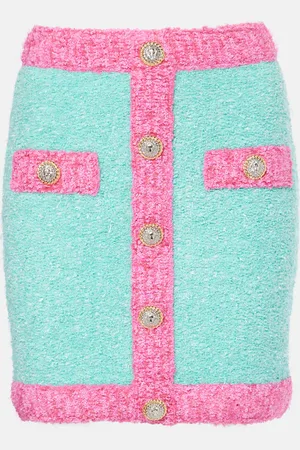 Balmain Knitted miniskirt