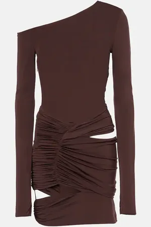 Nensi Dojaka Asymmetric cutout minidress