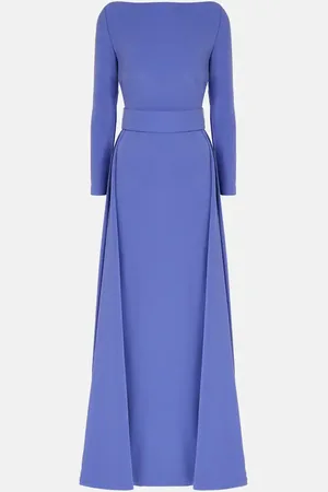 Solace Shayla crÃªpe gown