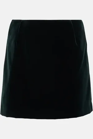 Blazé Milano BlazÃ© Milano Jealousy cotton velvet miniskirt