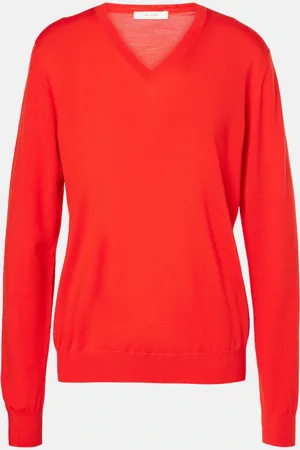The Row Haius wool jersey sweater