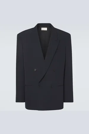 The Row Donnes double-breasted wool blazer