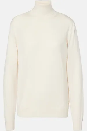 The Row Heva wool jersey turtleneck sweater
