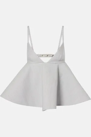 Jacquemus Le Haut Vela peplum top