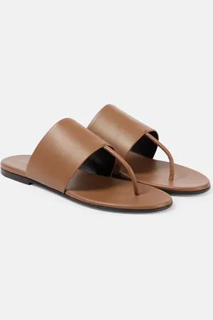 The Row Signum leather thong sandals