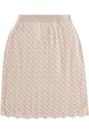 Loro Piana Cotton and cashmere skirt