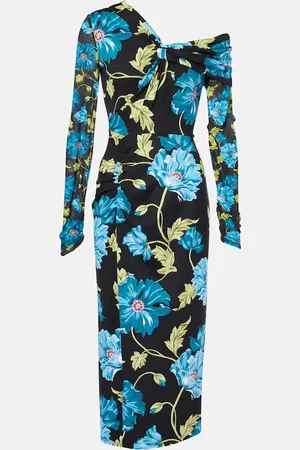 Diane von Furstenberg Rich floral midi dress
