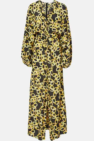 Diane von Furstenberg Kason printed maxi dress