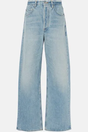 Citizens of Humanity Gwendoline Scrunch high-rise wide-leg jeans