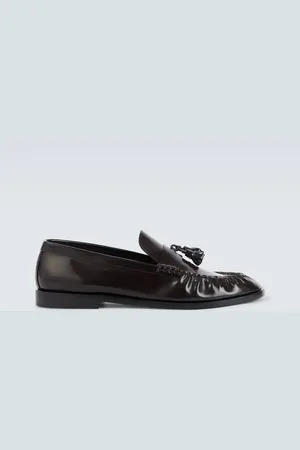 The Row Classic leather loafers