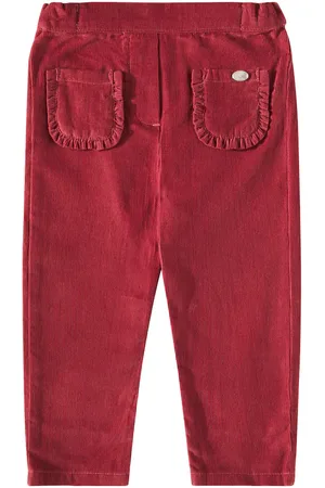 Tartine Et Chocolat Baby ruffled corduroy jeans