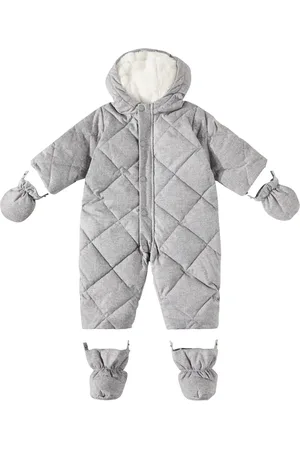 BONPOINT Baby Gonsnow flannel snowsuit