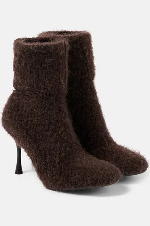 Gianvito Rossi Finny 85 knitted sock boots