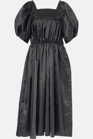 NOIR KEI NINOMIYA Shirred midi dress