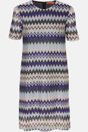 Missoni Zigzag lamÃ© minidress