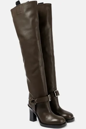 Burberry Leather over-the-knee boots