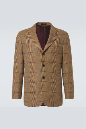 Rubinacci Checked wool blazer