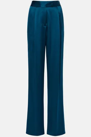 The Sei Silk satin wide-leg pants