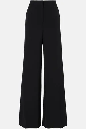 Stella McCartney High-rise wool-blend wide-leg pants