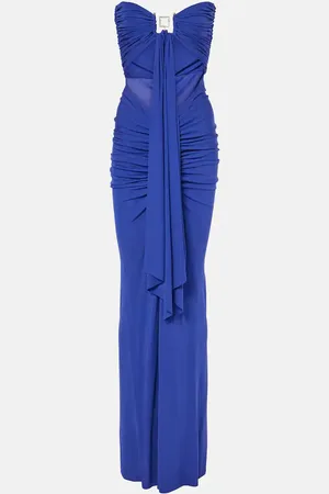 CHRISTOPHER ESBER Embellished draped jersey gown