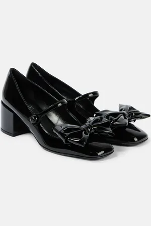 VALENTINO GARAVANI Bowjane 50 patent leather Mary Jane pumps