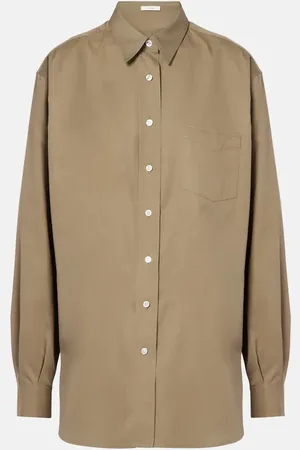 The Row Sveva silk shirt