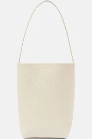 The Row N/S Park Medium leather tote bag