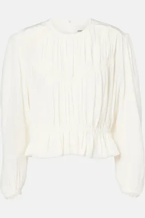 Isabel Marant Gelina crÃªpe de chine blouse