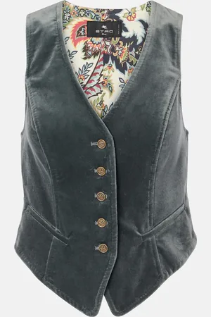 Etro Velvet vest