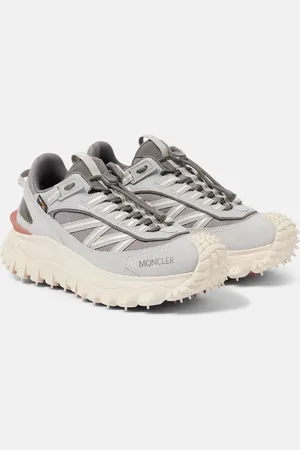 Moncler Trailgrip leather trail running shoes