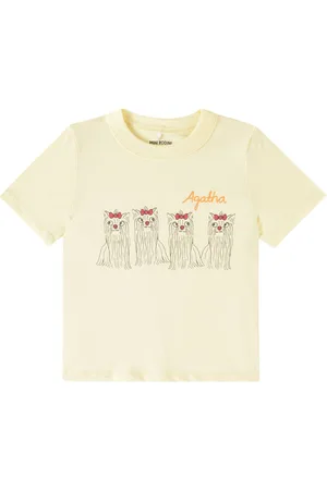 Mini Rodini Agatha Dogs cotton jersey T-shirt