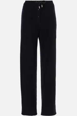 The Row Bonnette cashmere-blend straight pants